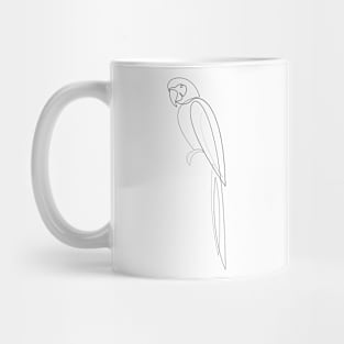 Macaw one line Mug